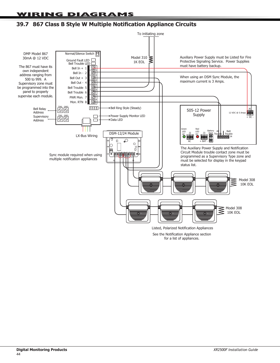 12 power supply | DMP Electronics XR2500F User Manual | Page 52 / 60