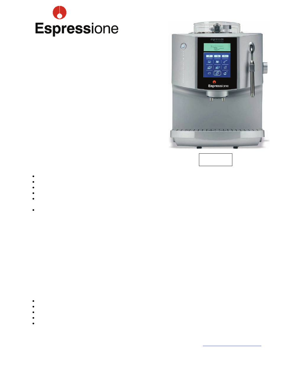 Dualit Espression Supremma CA4815 User Manual | 1 page