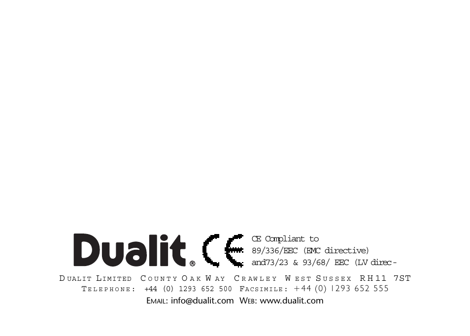 Dualit DCT 2 User Manual | Page 7 / 7