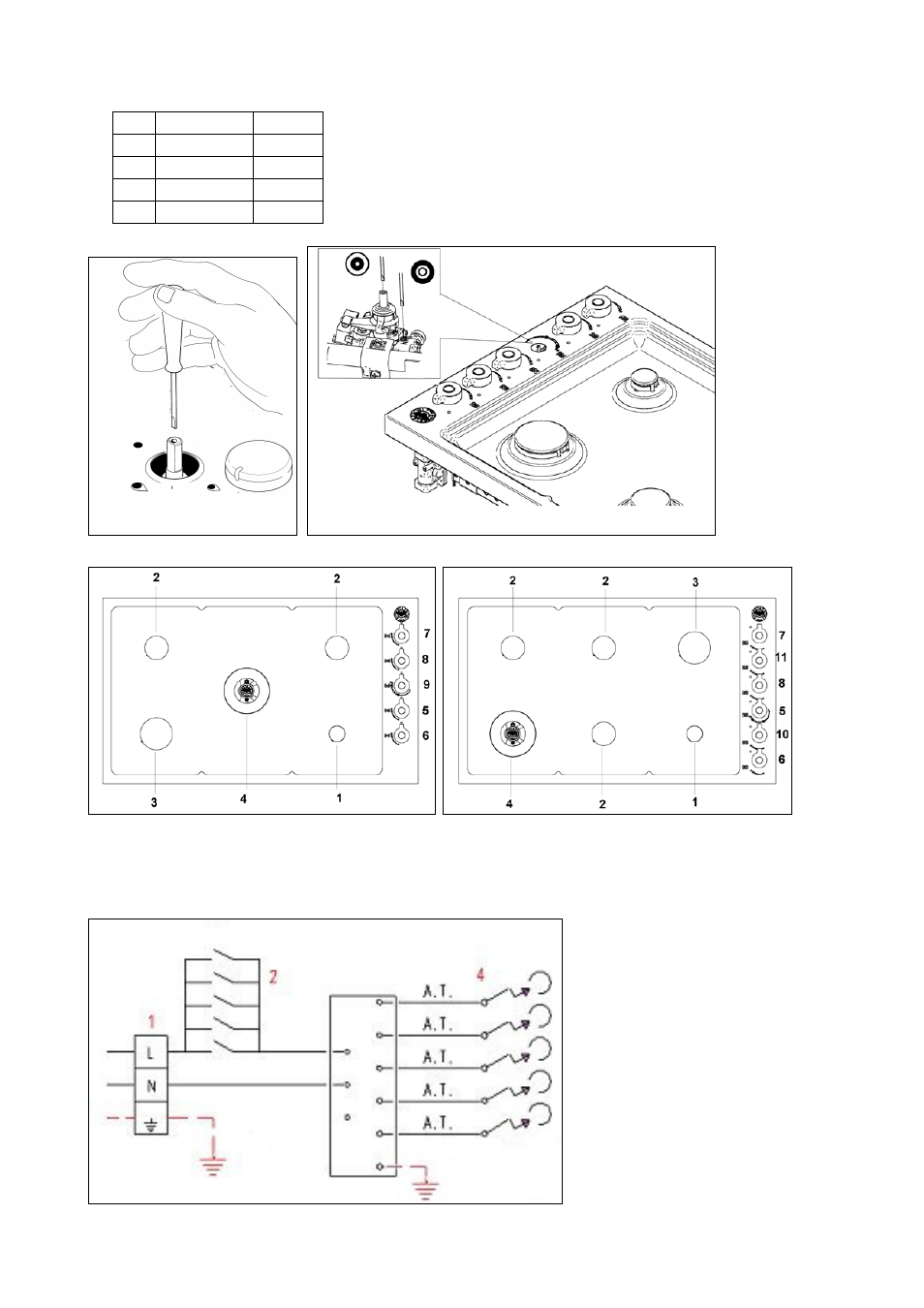 Bertazzoni Master Series 36 Inch Gas Cooktop Owner's Guide and Installation User Manual | Page 23 / 24