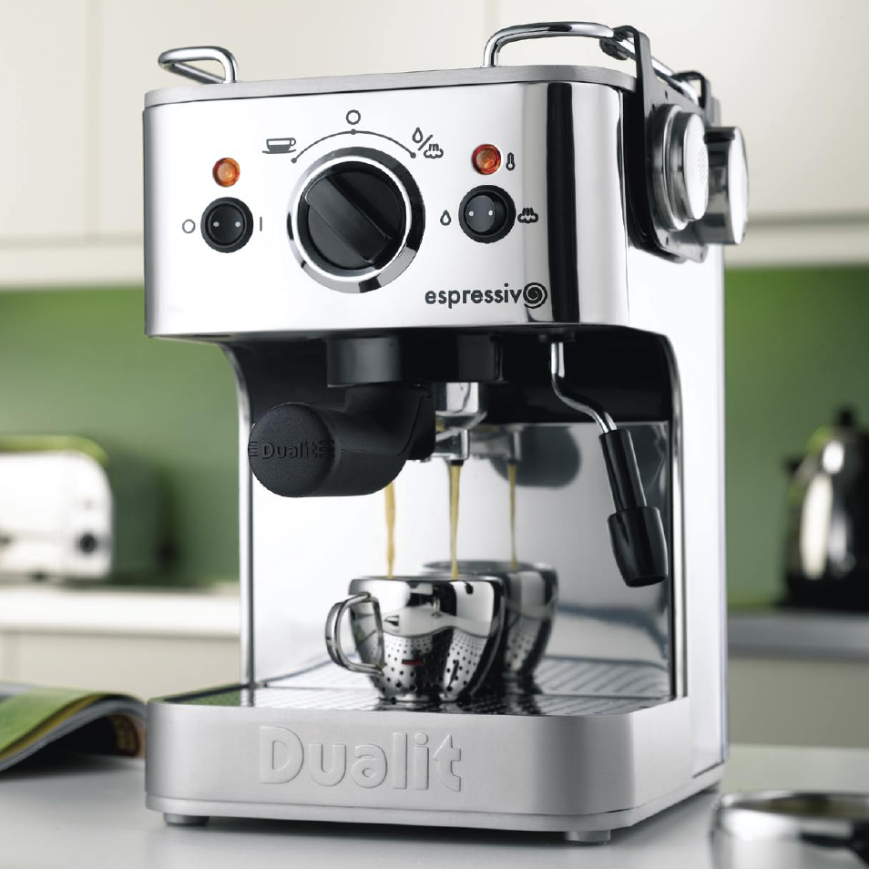 Dualit Espressivo Coffee Machine User Manual | 2 pages