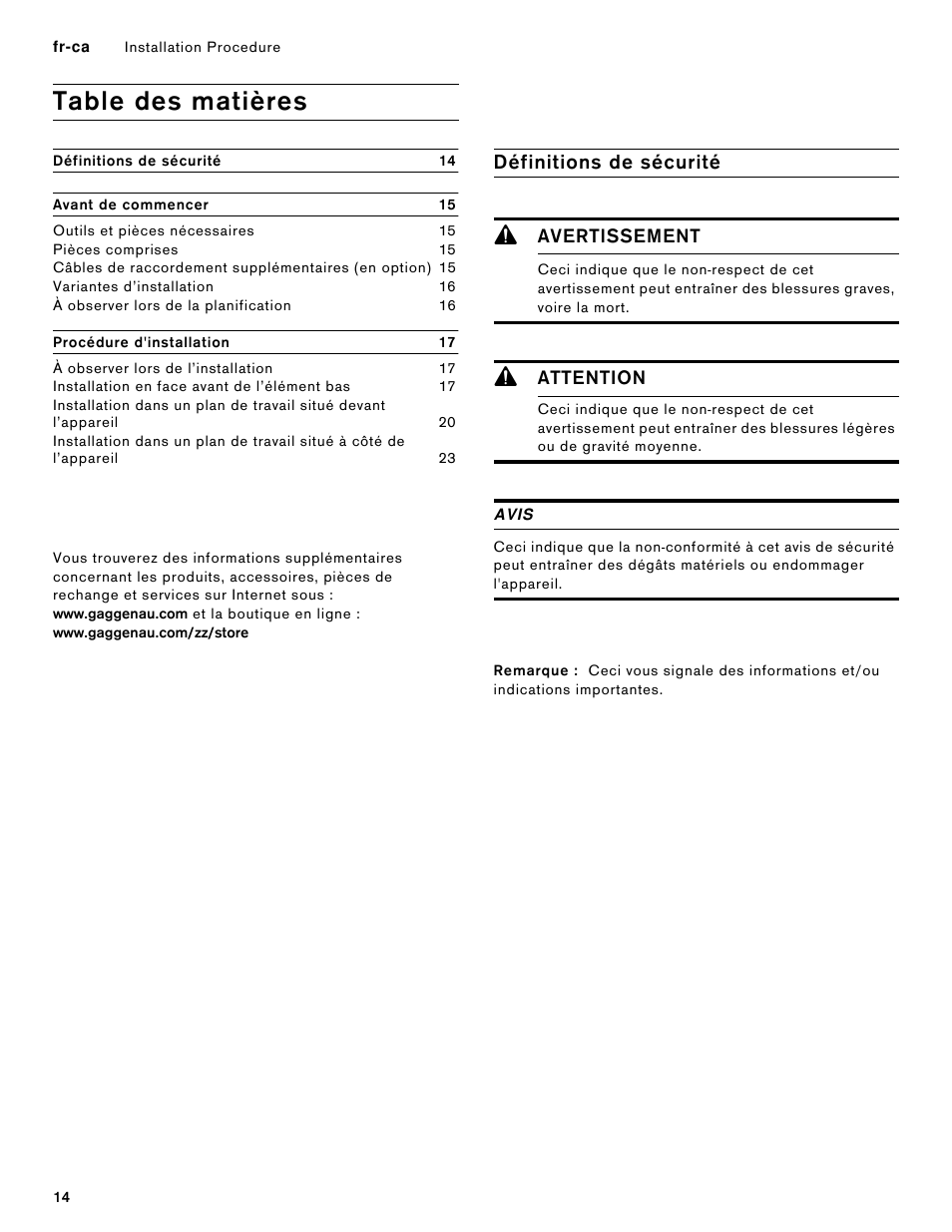 Gaggenau 400 Series 36 Inch Induction Smart Cooktop Knobs Installation Instructions User Manual | Page 14 / 40