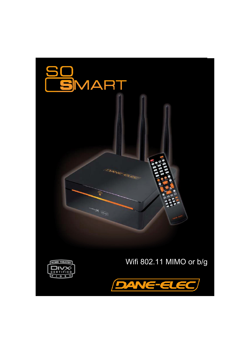 Dane-Elec Memory SO SMART 802.11 User Manual | 53 pages