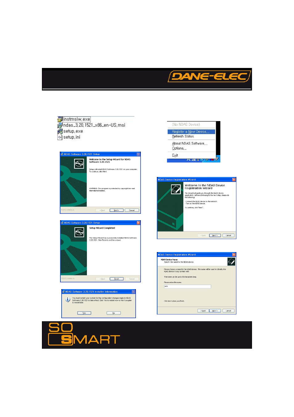 Diapositive numéro 24, Chapter 3: basic setup | Dane-Elec Memory SO SMART 802.11 User Manual | Page 24 / 53