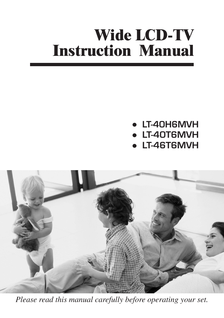 Wide lcd-tv instruction manual | DiBoss LCD-TV LT-40H6MVH User Manual | Page 2 / 48