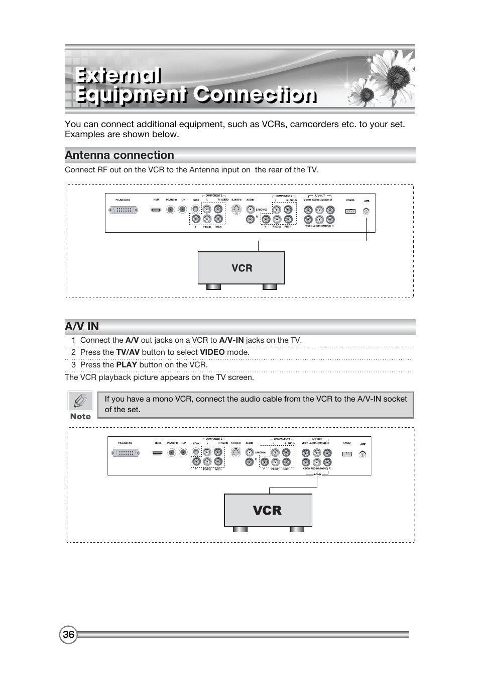 DiBoss LCD-TV LT-40H6MVH User Manual | Page 37 / 48