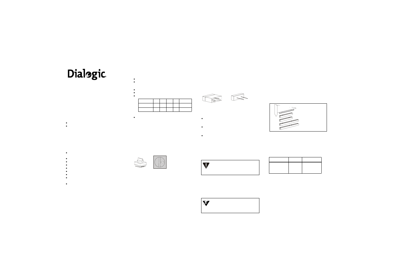 Dialogic Brooktrout 931-107-05 User Manual | 2 pages