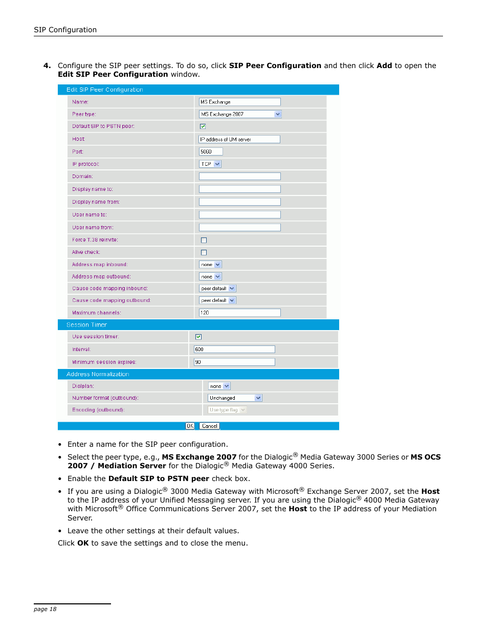 Dialogic 4000 User Manual | Page 18 / 32