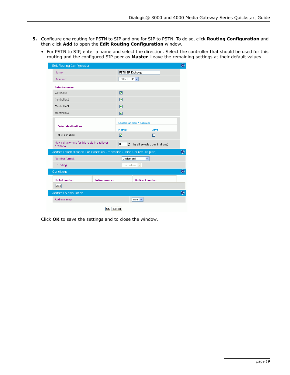 Dialogic 4000 User Manual | Page 19 / 32