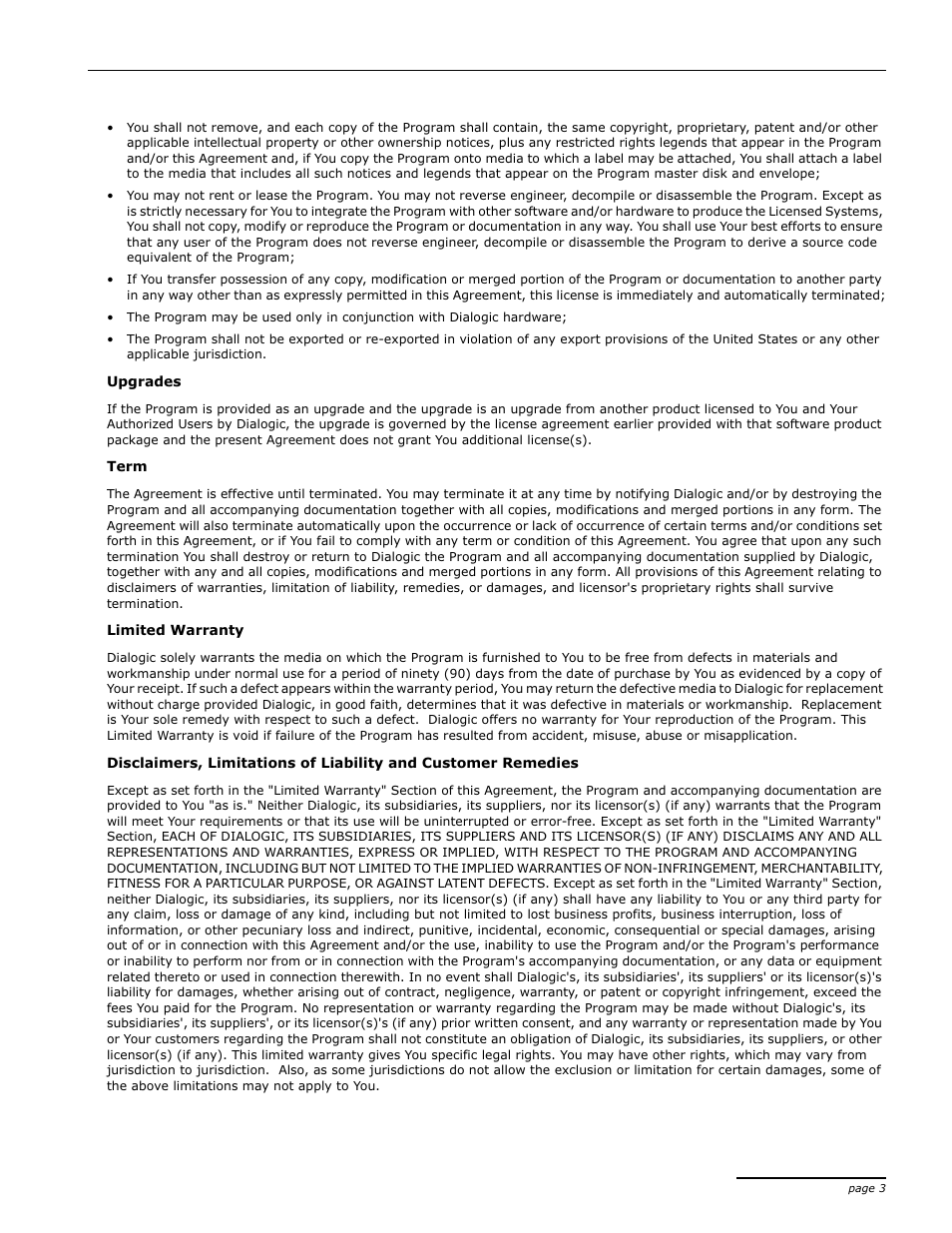 Dialogic 4000 User Manual | Page 4 / 32