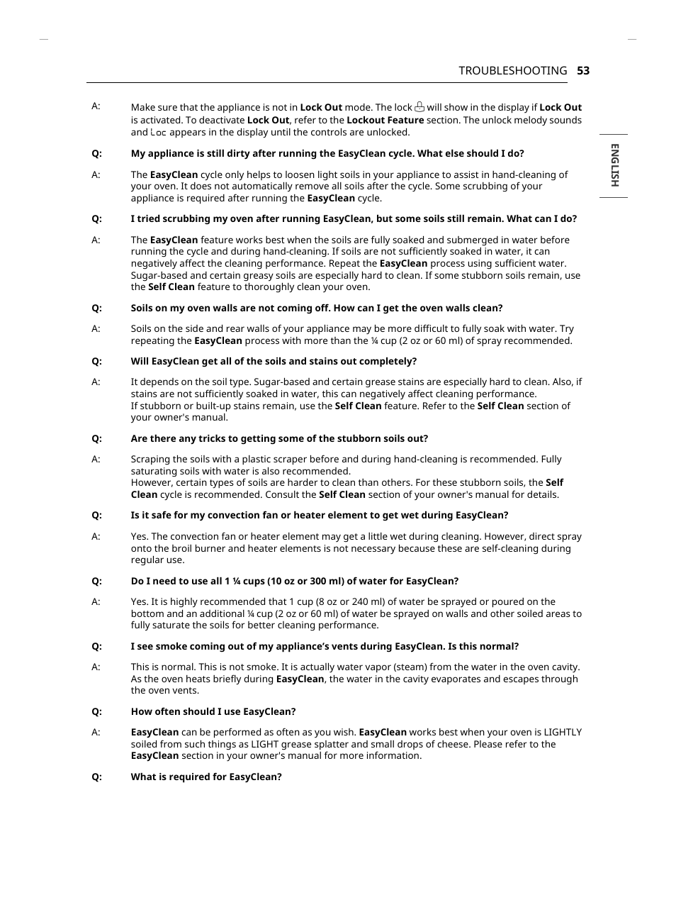 LG Studio 30 Inch Smart Double Electric Wall Oven Owners Guide User Manual | Page 53 / 140