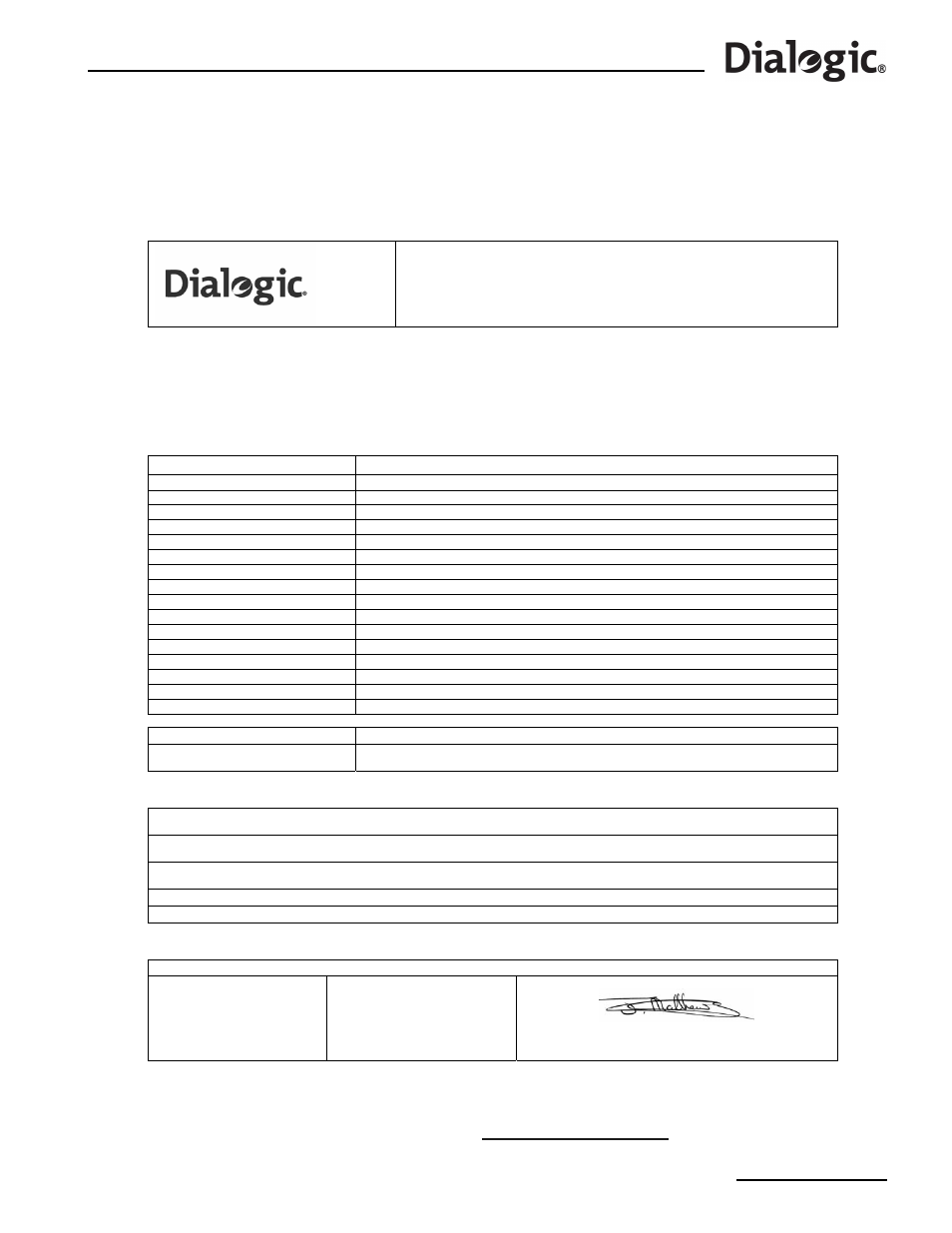 2 declarations of the manufacturer or importer, Declarations of the manufacturer or importer, Declaration of conformity | No: d0005 | Dialogic SS7G21 User Manual | Page 23 / 91