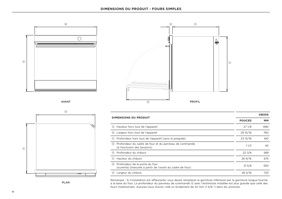 Fisher & Paykel Series 9 Professional Series 30 Inch Double Convection Smart Electric Wall Oven Installation Guide User Manual | Page 18 / 28