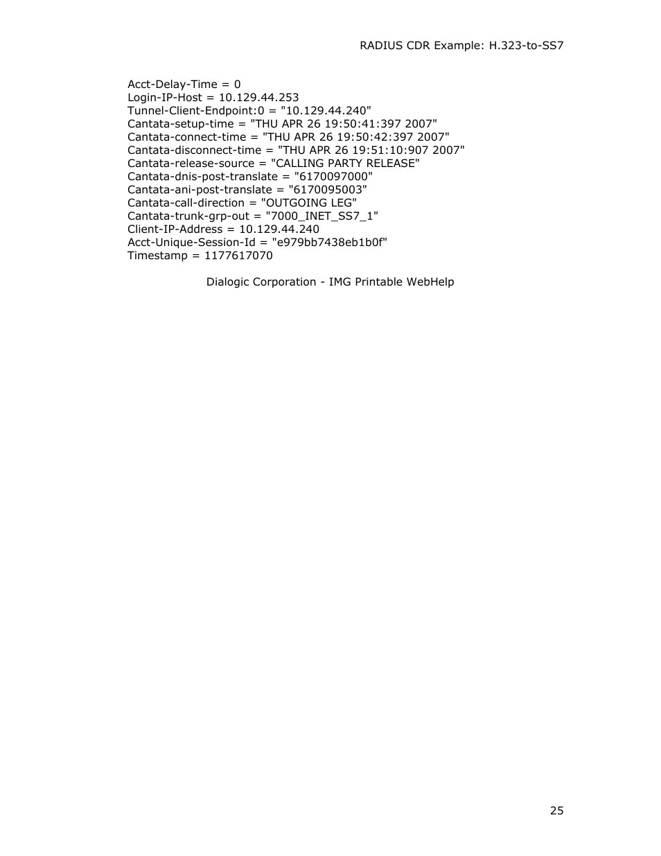 Dialogic INTEGRATED MEDIA GATEWAYS 1010 User Manual | Page 35 / 73