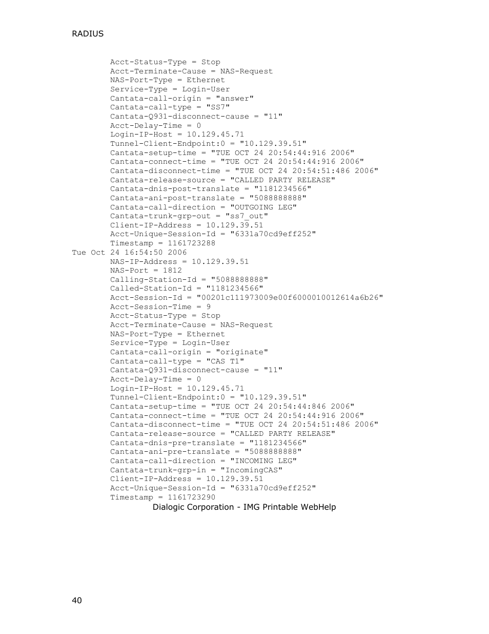 Dialogic INTEGRATED MEDIA GATEWAYS 1010 User Manual | Page 50 / 73