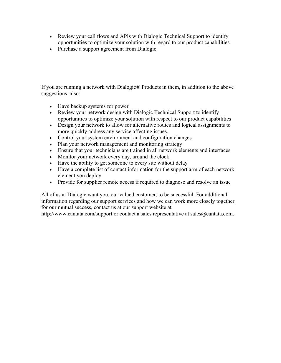 Dialogic INTEGRATED MEDIA GATEWAYS 1010 User Manual | Page 7 / 73