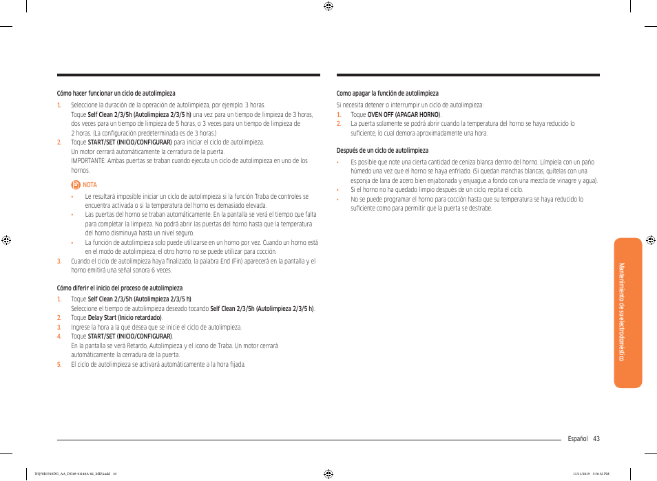 Samsung 30 Inch Microwave Combination Smart Wall Oven Owner Manual User Manual | Page 103 / 180