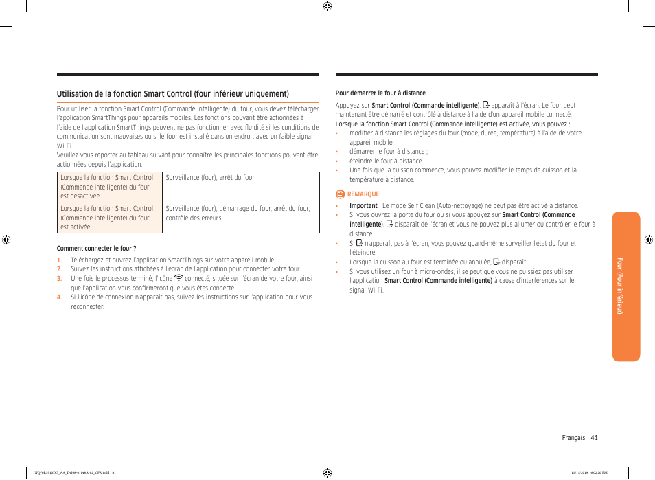 Samsung 30 Inch Microwave Combination Smart Wall Oven Owner Manual User Manual | Page 161 / 180