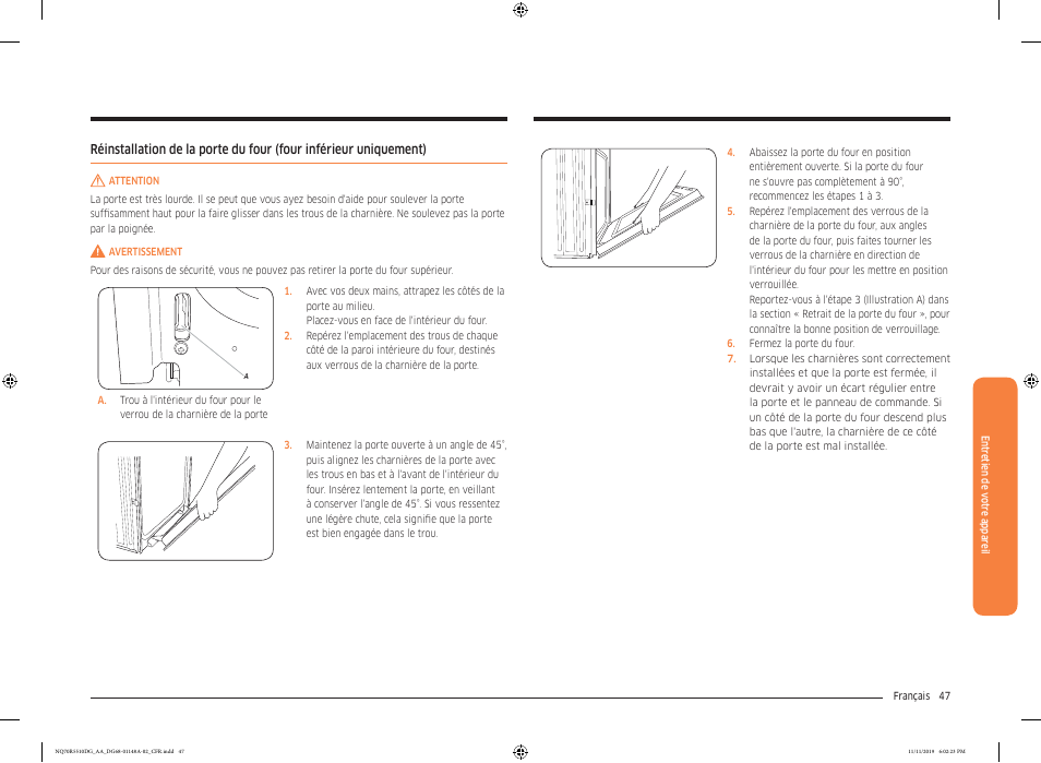 Samsung 30 Inch Microwave Combination Smart Wall Oven Owner Manual User Manual | Page 167 / 180