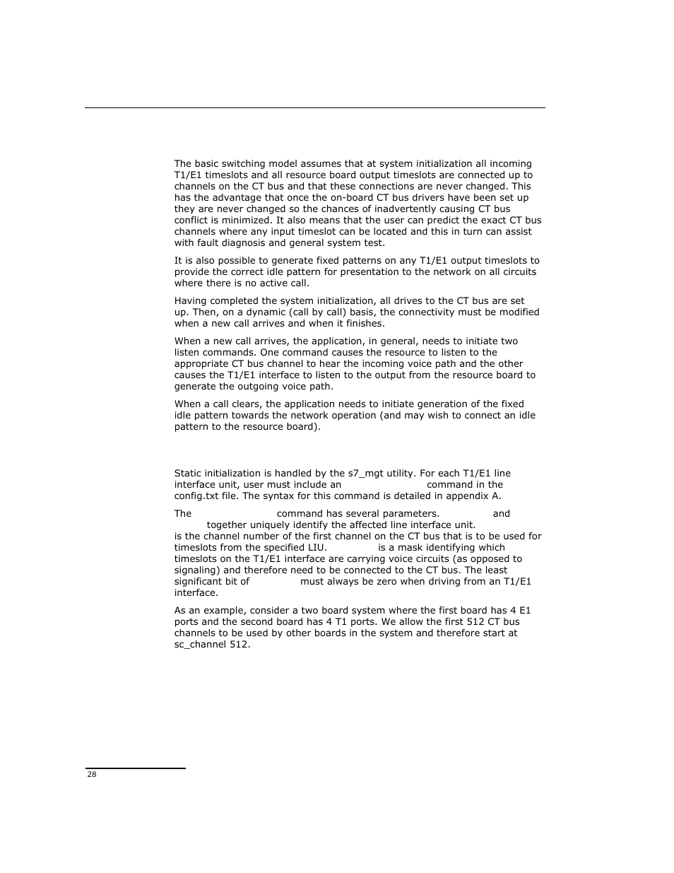 Dialogic DSI SPCI Network Interface Boards User Manual | Page 28 / 111