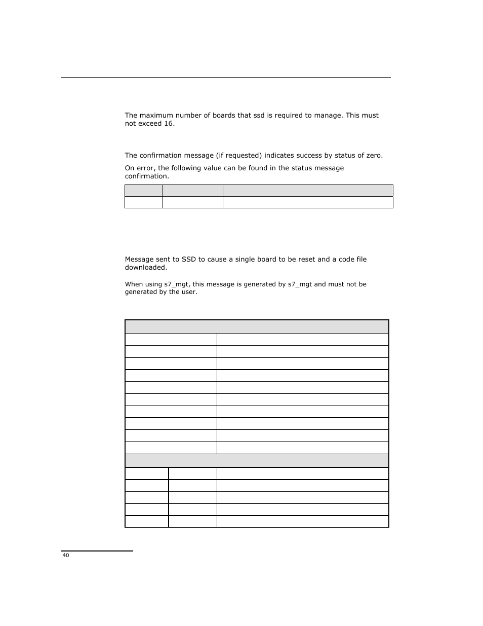 2 board reset request | Dialogic DSI SPCI Network Interface Boards User Manual | Page 40 / 111
