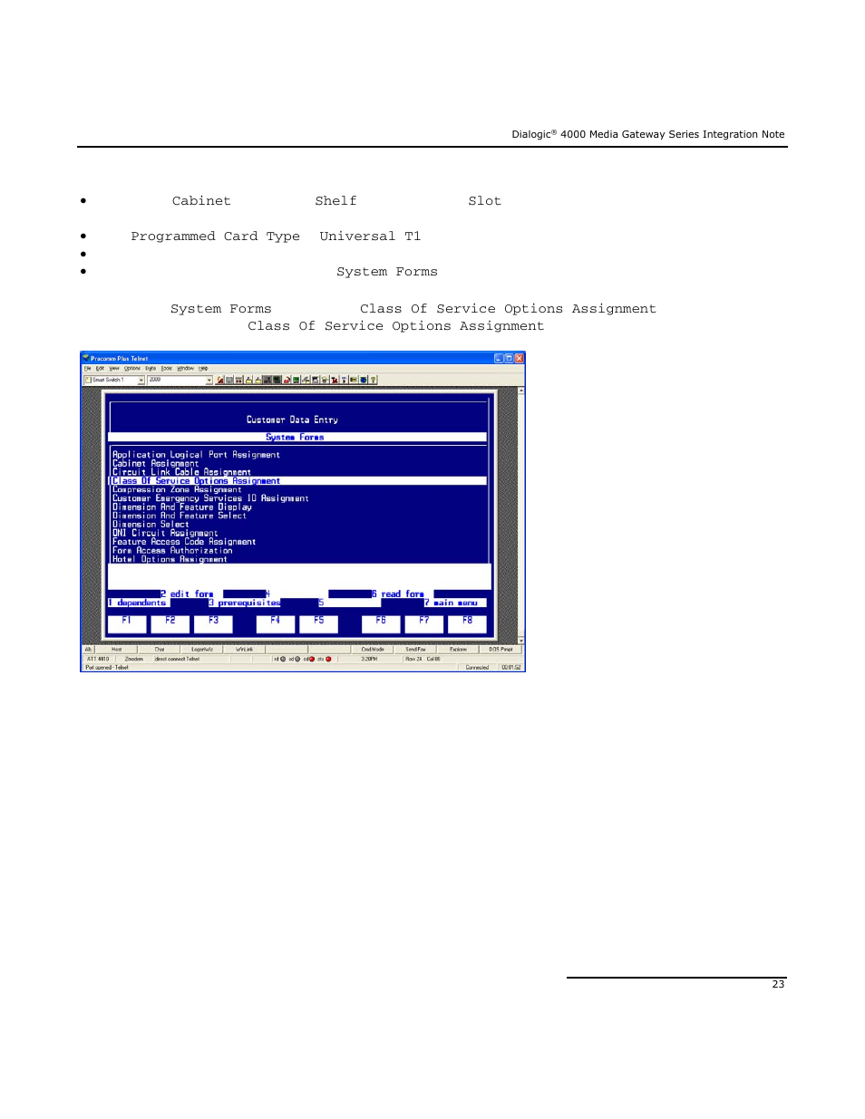 Dialogic Mitel SX-2000 User Manual | Page 23 / 70