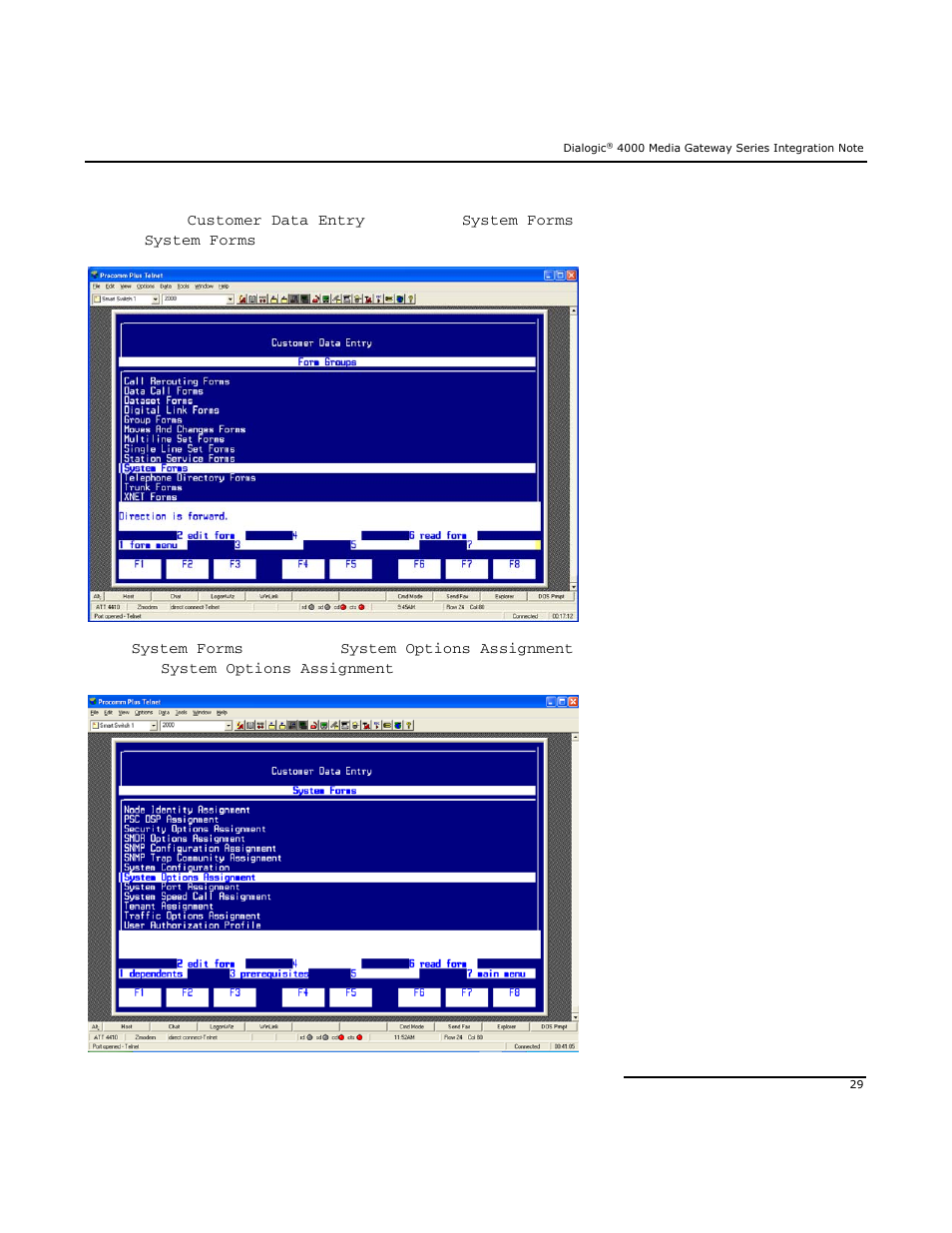 Dialogic Mitel SX-2000 User Manual | Page 29 / 70