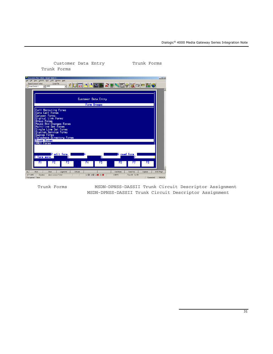Dialogic Mitel SX-2000 User Manual | Page 31 / 70
