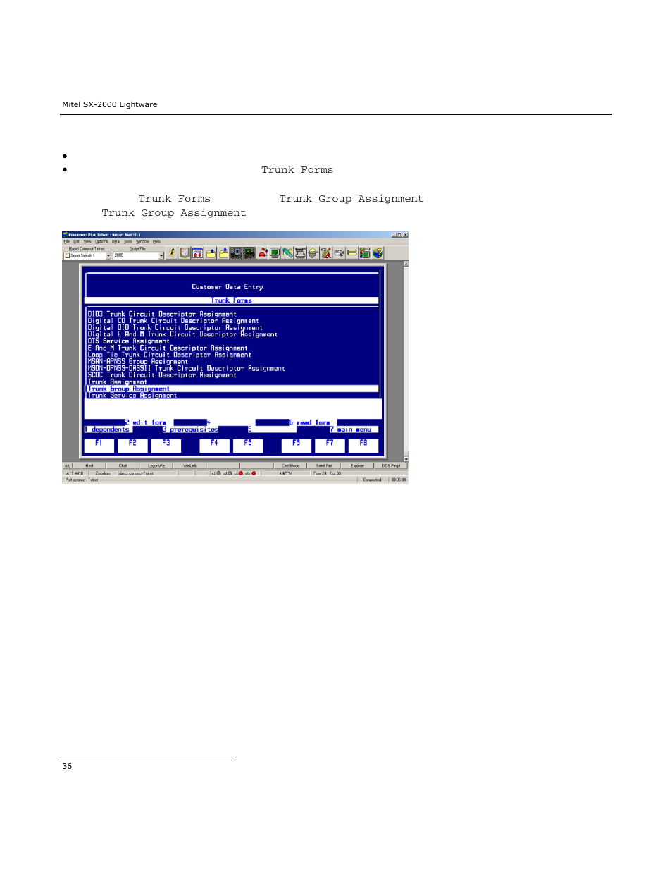 Dialogic Mitel SX-2000 User Manual | Page 36 / 70