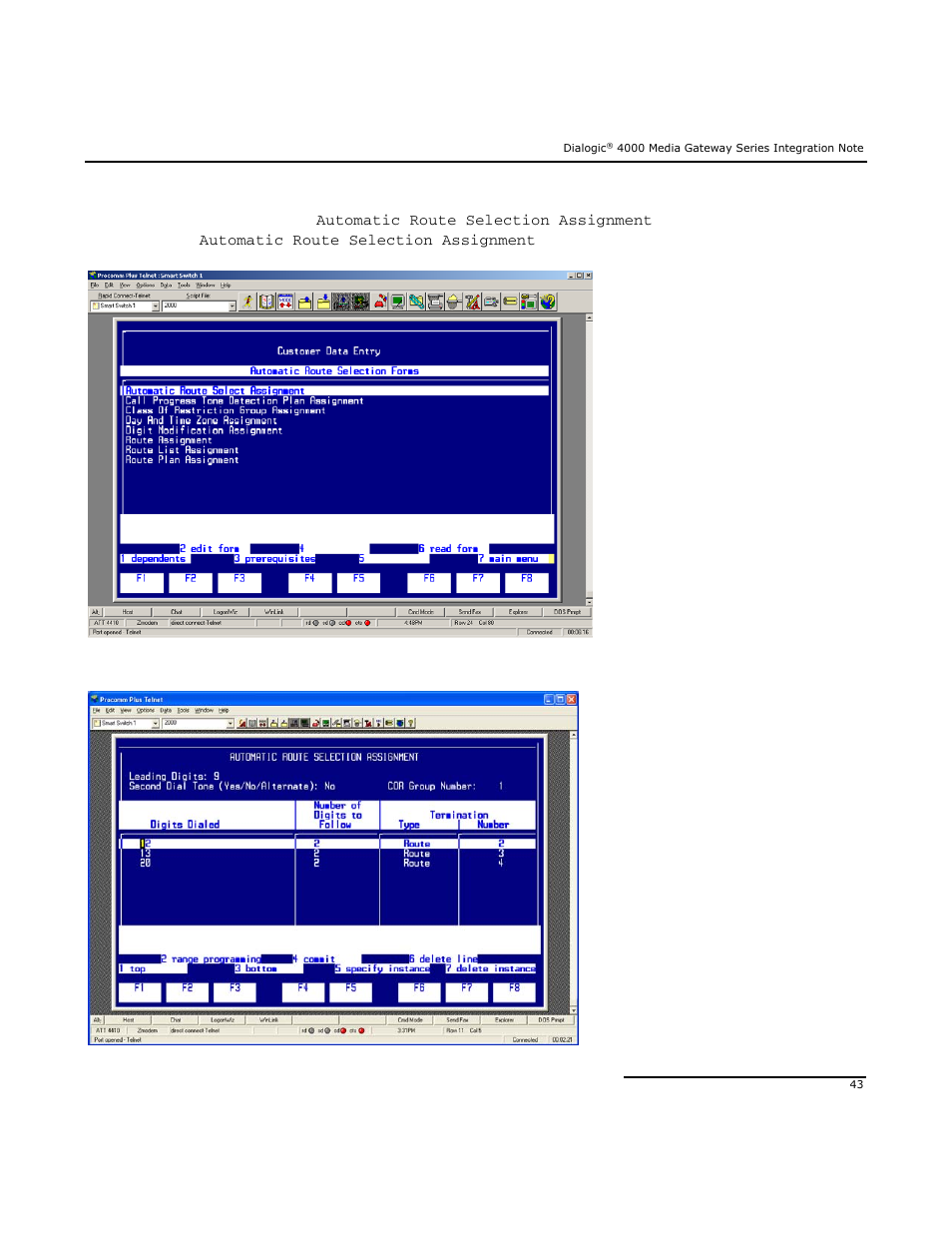 Dialogic Mitel SX-2000 User Manual | Page 43 / 70