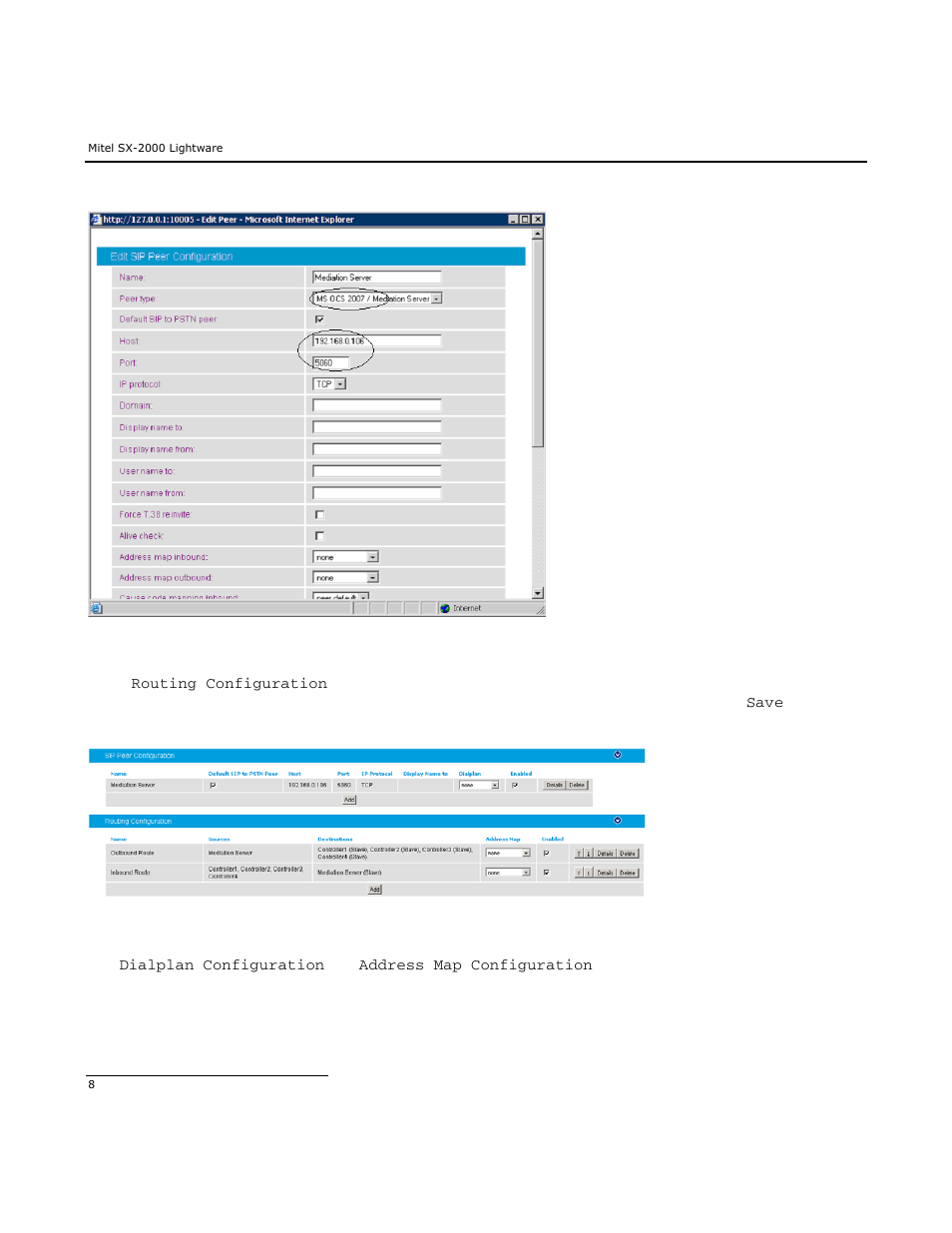 Dialogic Mitel SX-2000 User Manual | Page 8 / 70