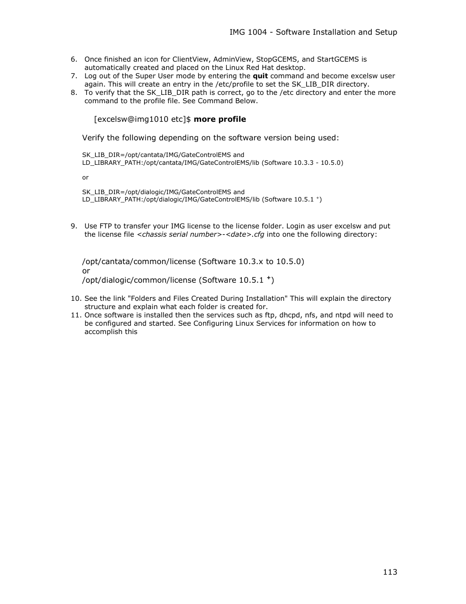 Dialogic IMG 1004 User Manual | Page 121 / 169