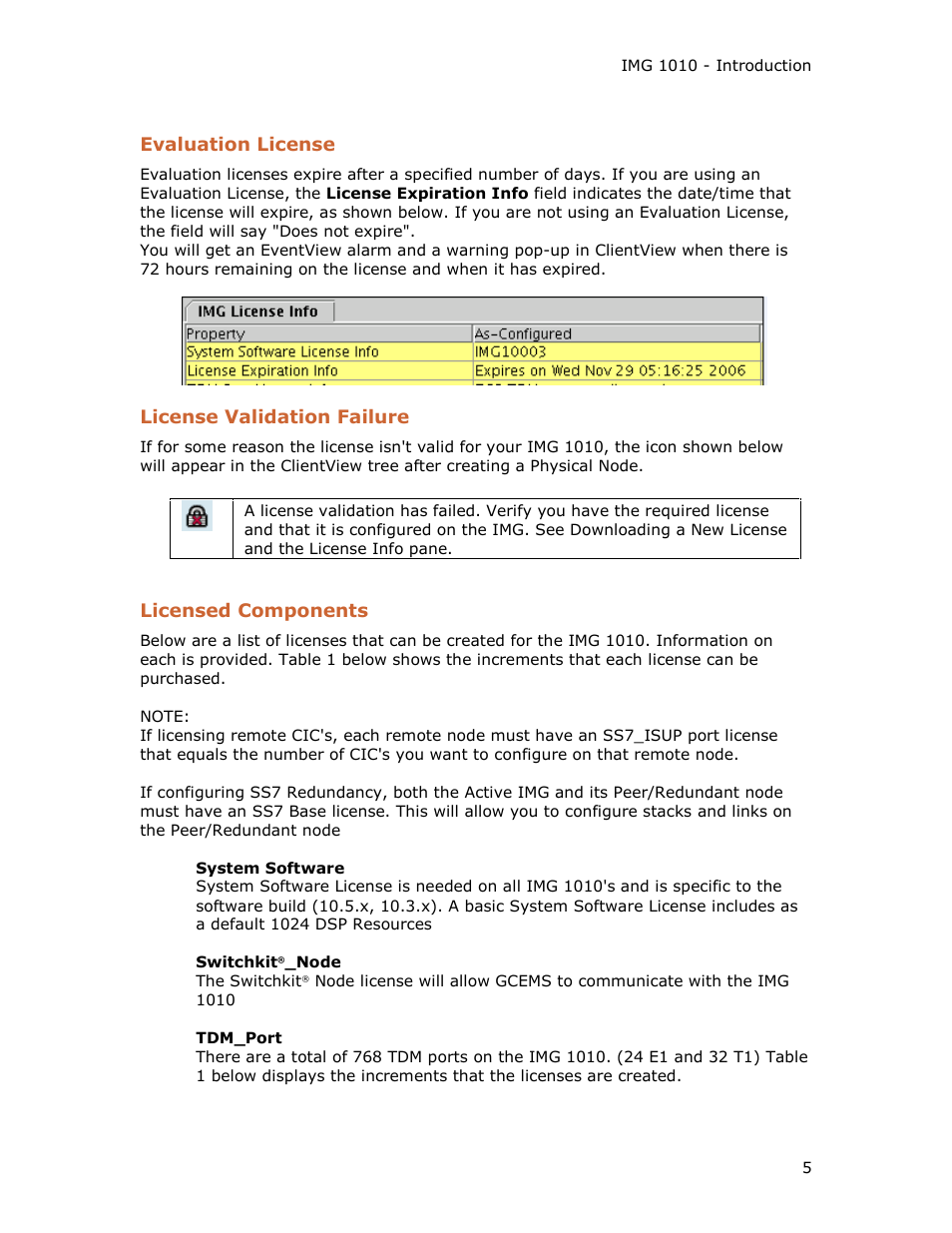 Dialogic IMG 1004 User Manual | Page 13 / 169