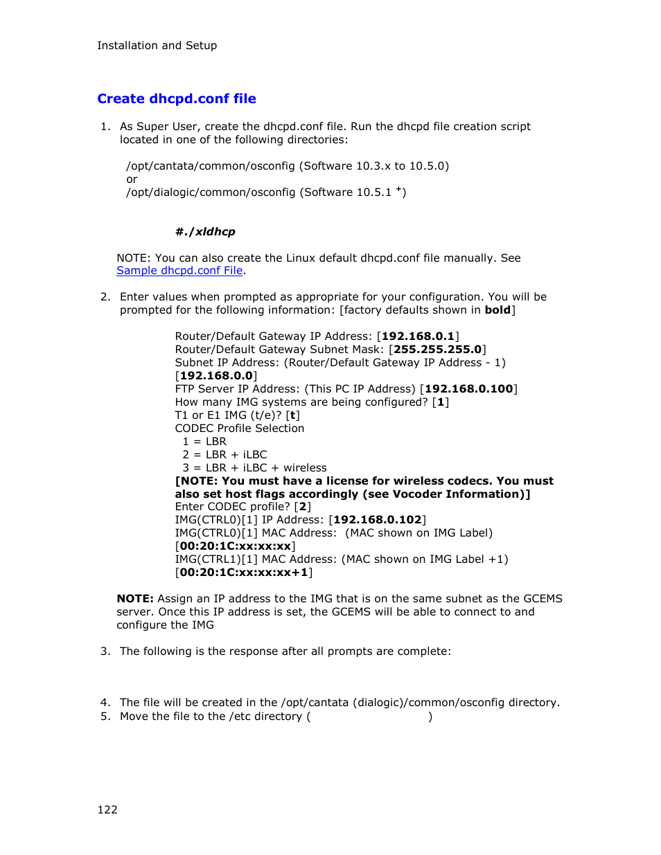 Dialogic IMG 1004 User Manual | Page 130 / 169