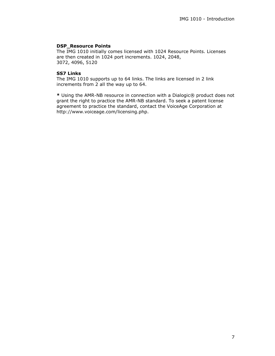 Dialogic IMG 1004 User Manual | Page 15 / 169