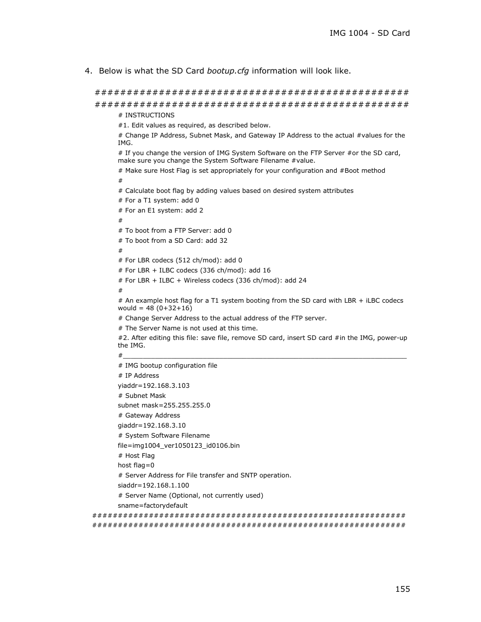 Dialogic IMG 1004 User Manual | Page 163 / 169