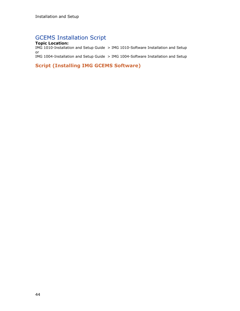 Gcems installation script | Dialogic IMG 1004 User Manual | Page 52 / 169