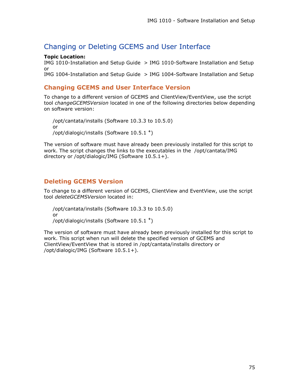 Changing or deleting gcems and user interface | Dialogic IMG 1004 User Manual | Page 83 / 169