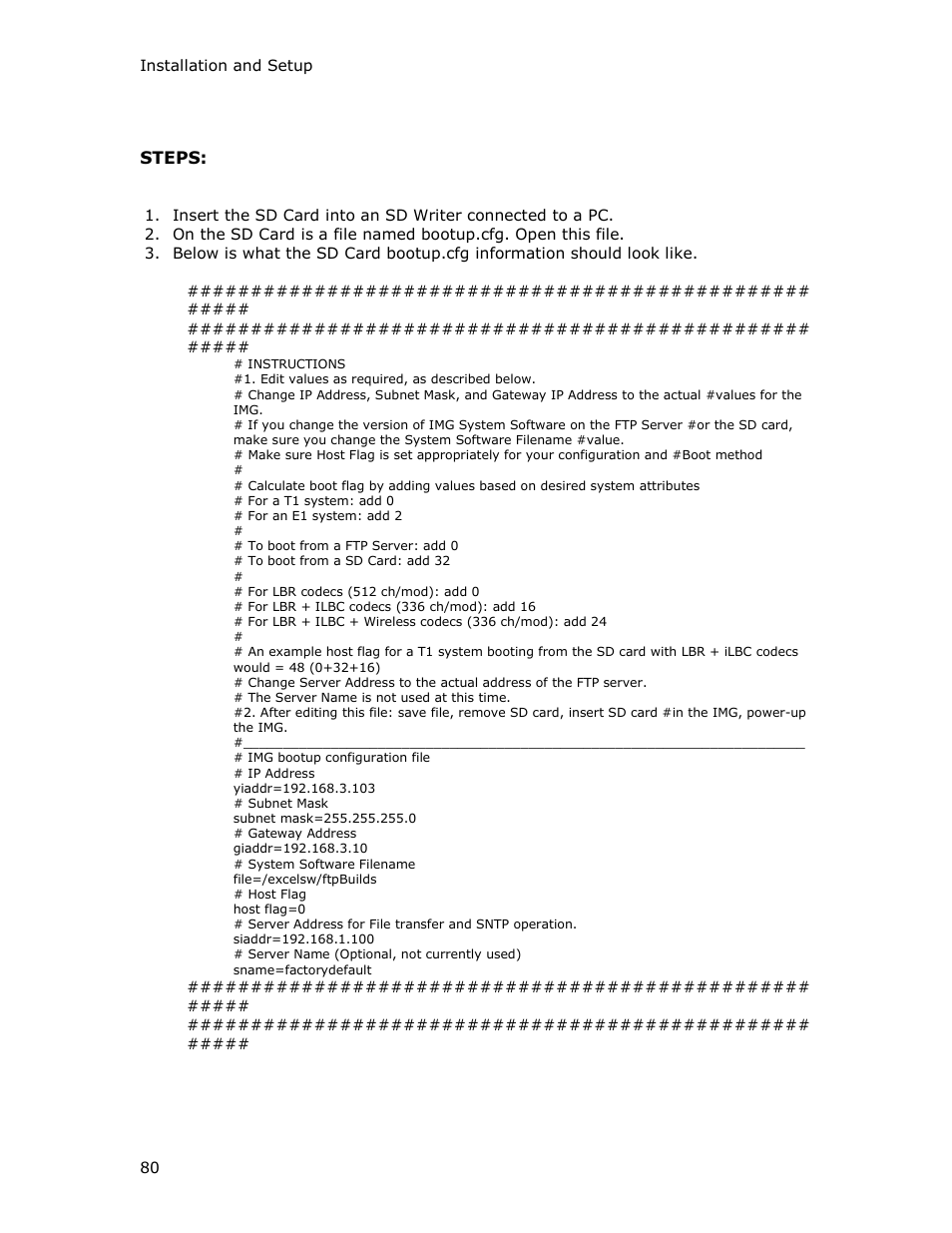 Steps | Dialogic IMG 1004 User Manual | Page 88 / 169