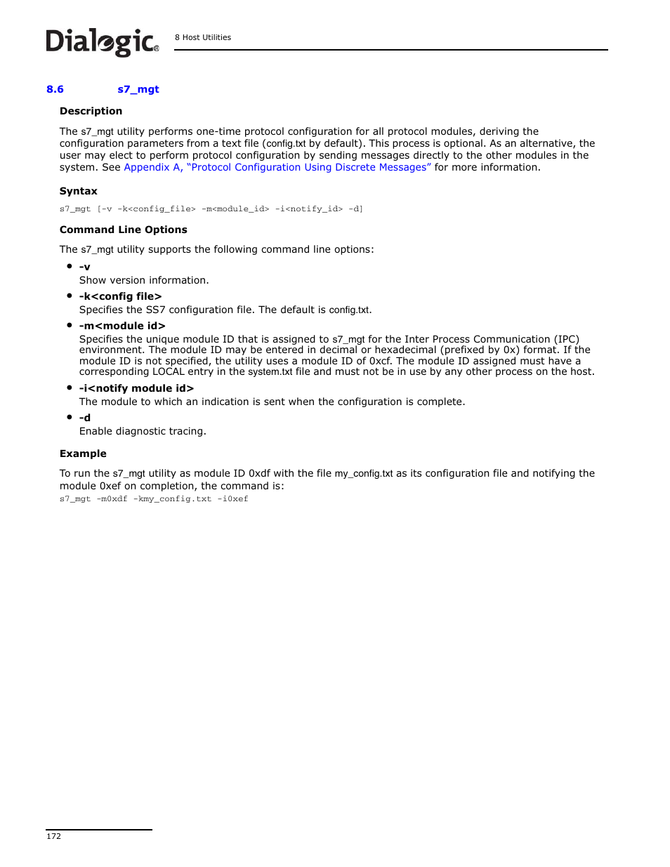 6 s7_mgt, S7_mgt | Dialogic DSI SS7MD User Manual | Page 172 / 191