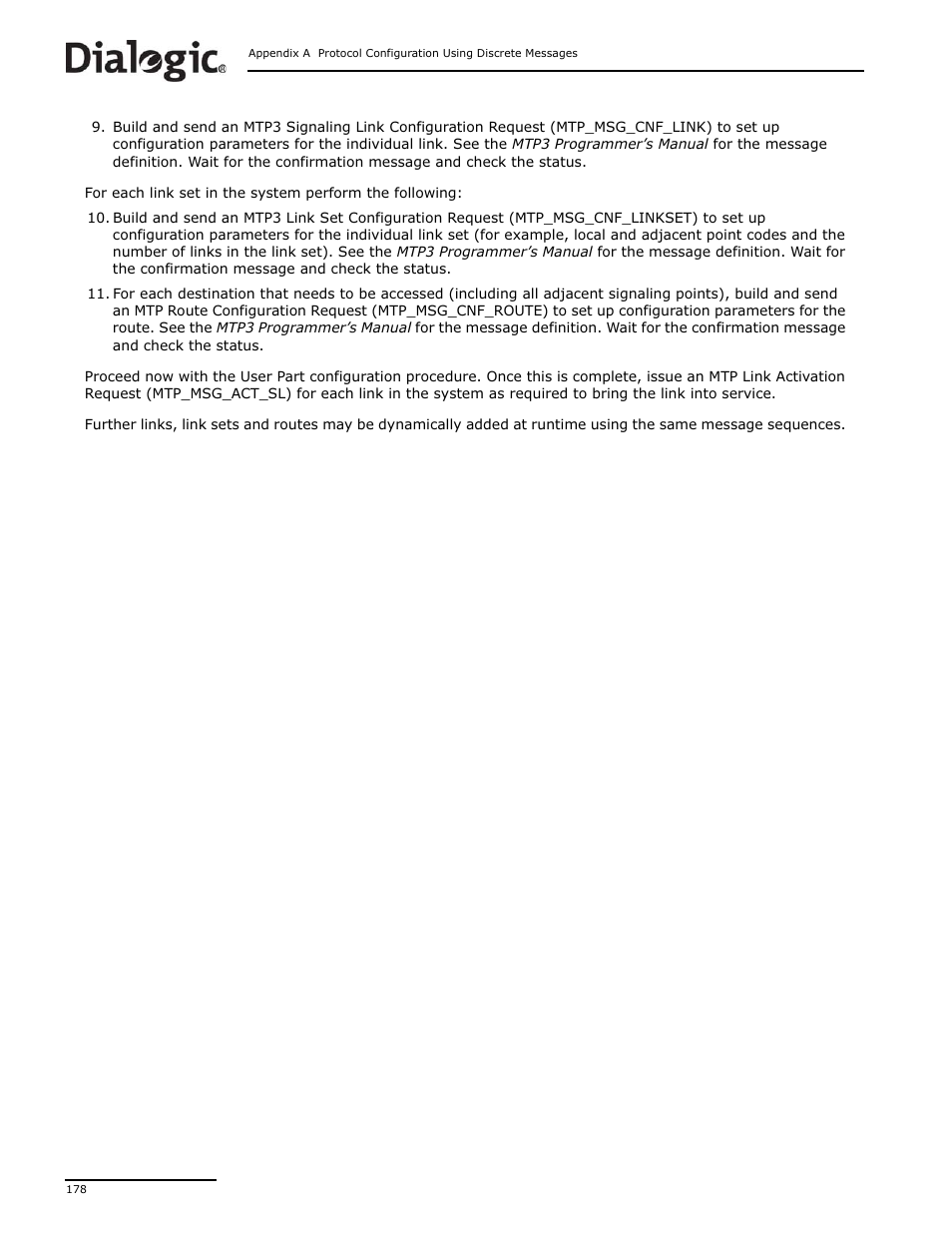 Dialogic DSI SS7MD User Manual | Page 178 / 191