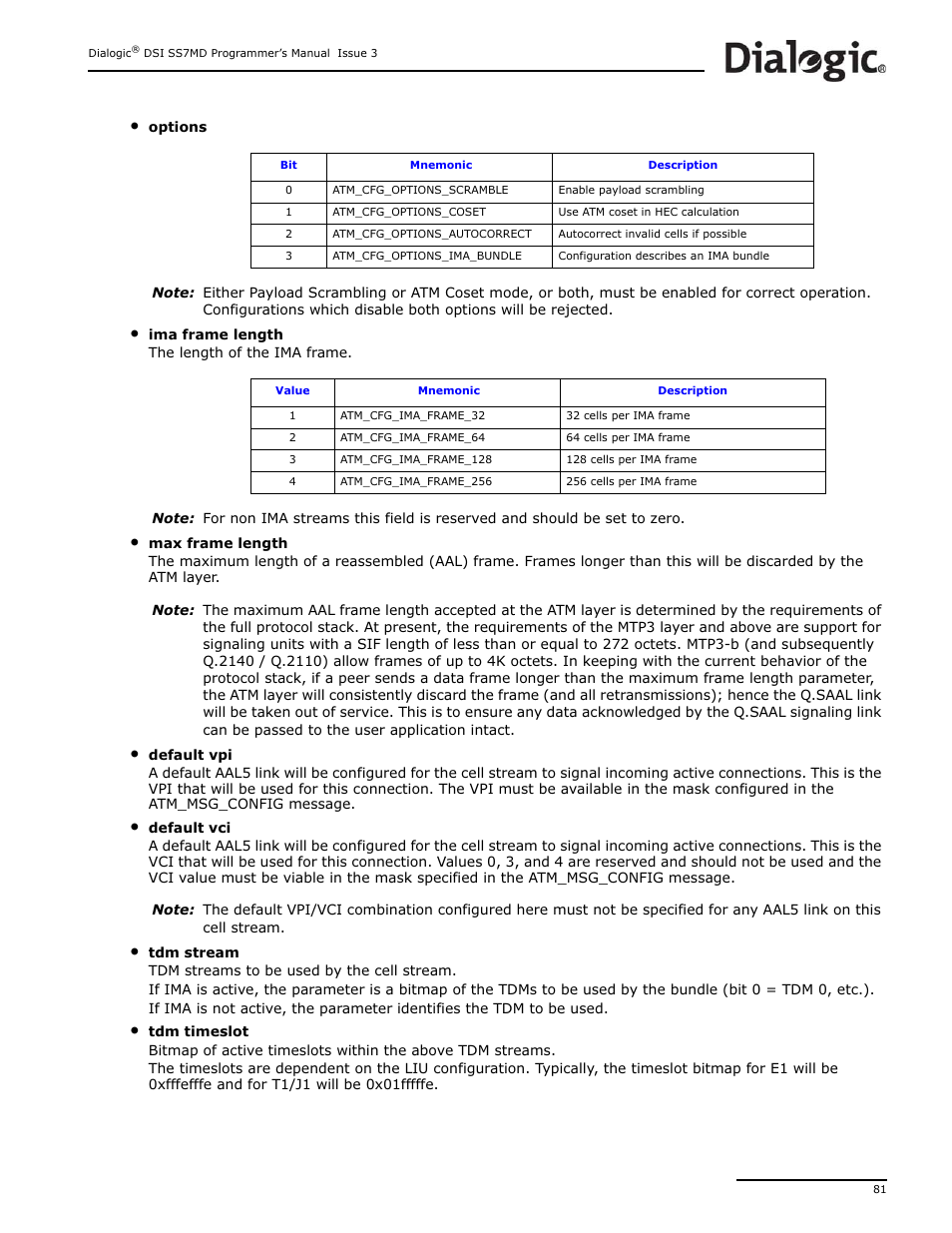 Dialogic DSI SS7MD User Manual | Page 81 / 191