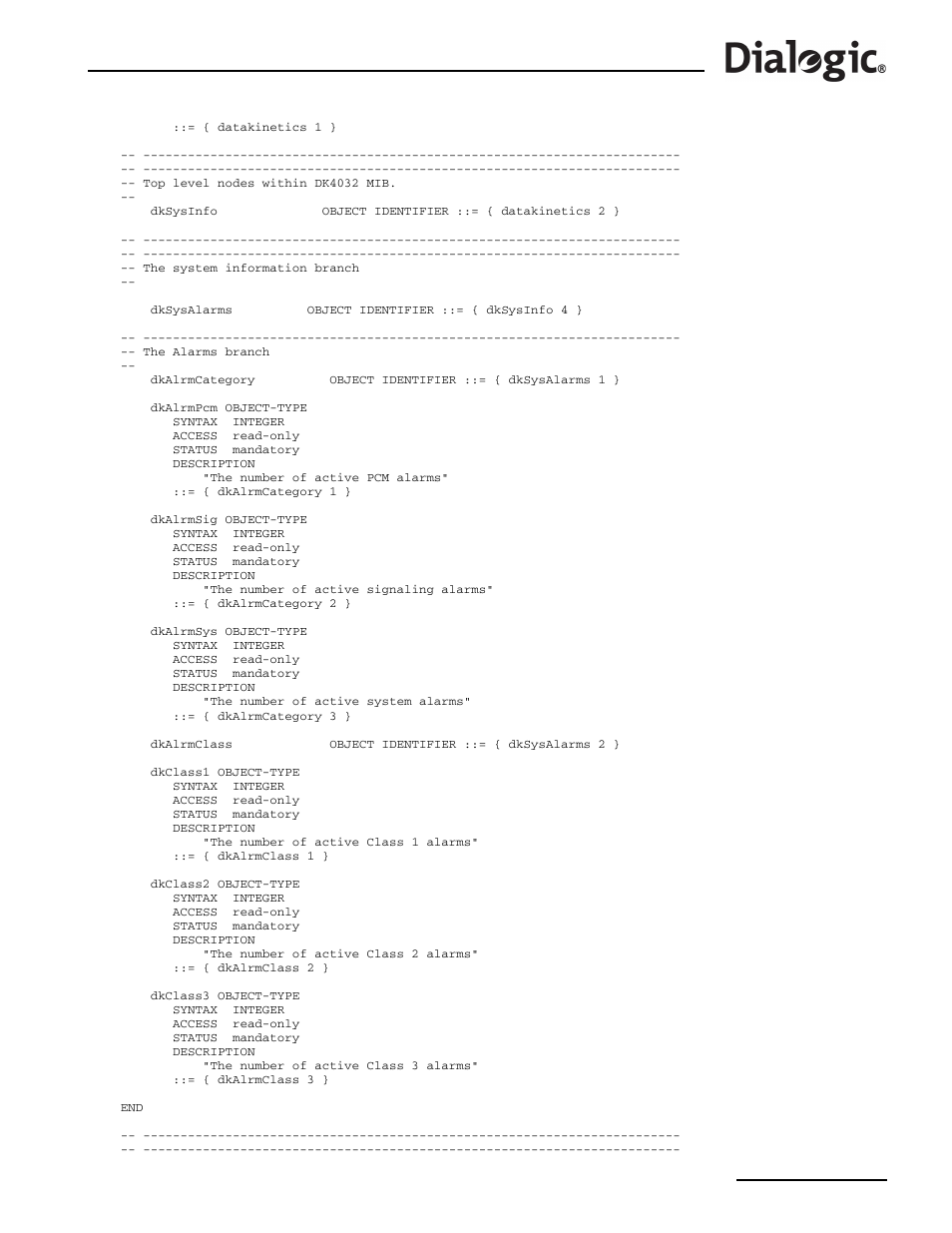 Dialogic SS7G2X User Manual | Page 159 / 170