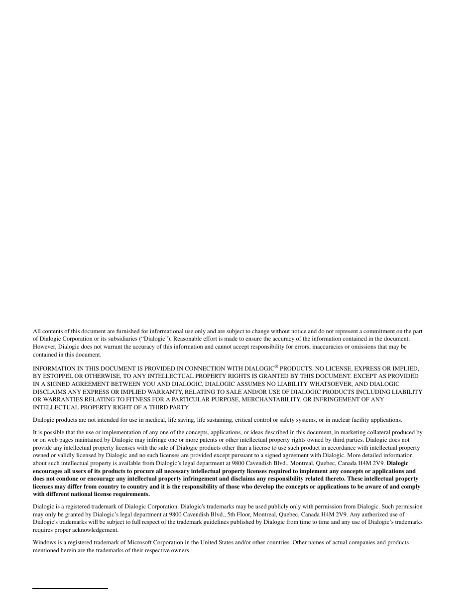 Dialogic SS7G2X User Manual | Page 2 / 170