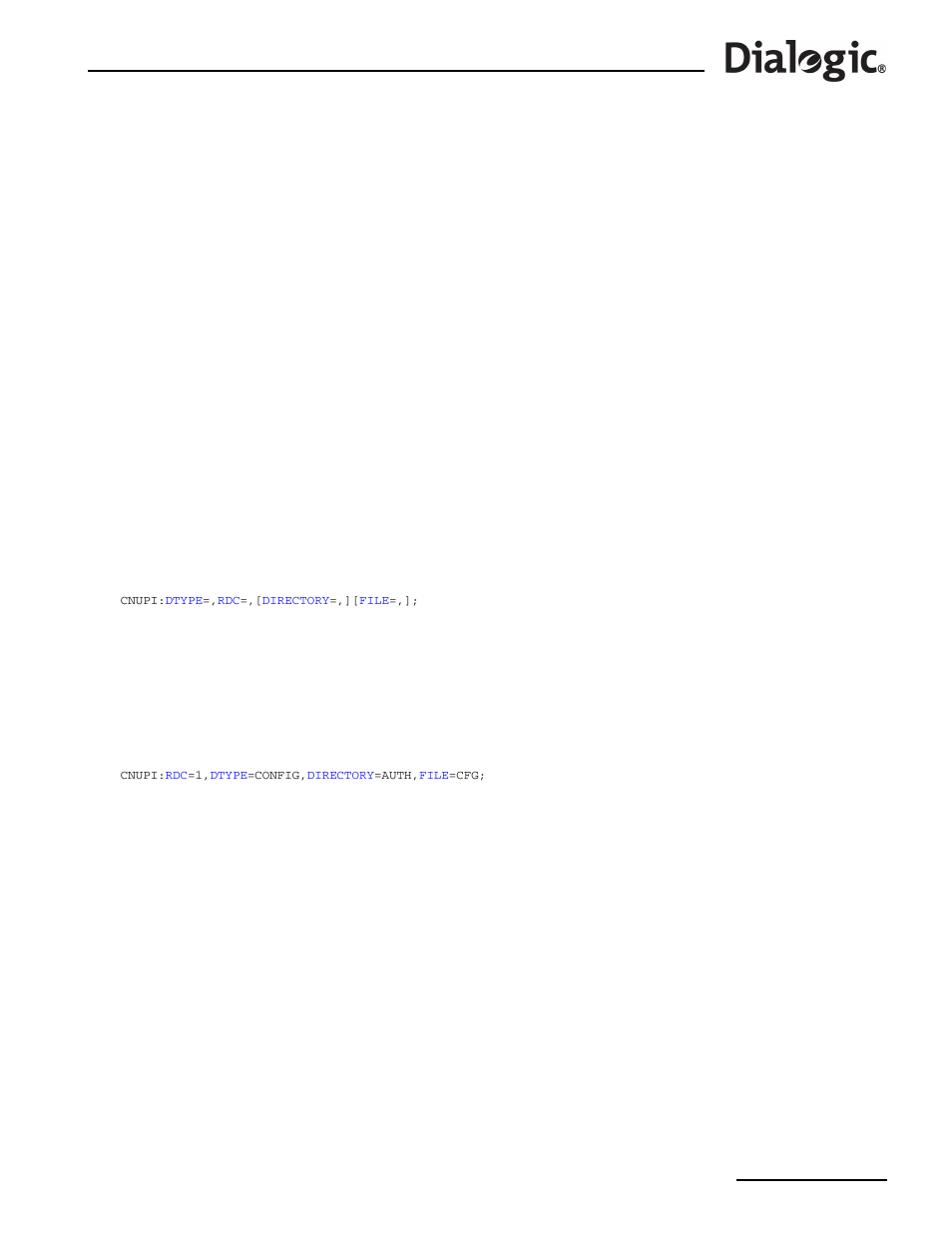 24 cnupi, 24 cnupi – configuration update initiate, Cnupi | To the, Command, The “executed” response to the, Comman, Configuration update initiate | Dialogic SS7G2X User Manual | Page 63 / 170
