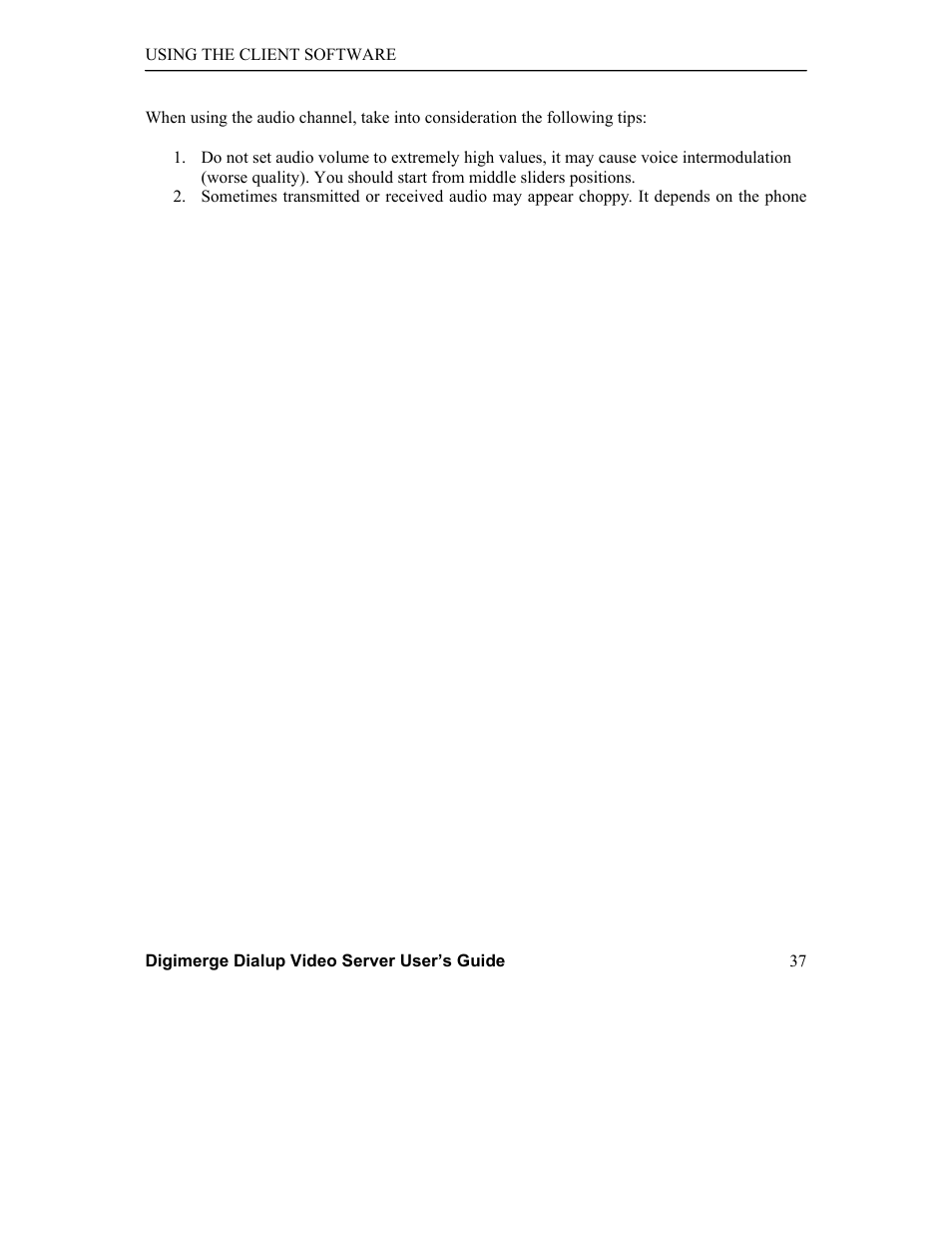 Digimerge DGRT400 User Manual | Page 37 / 37