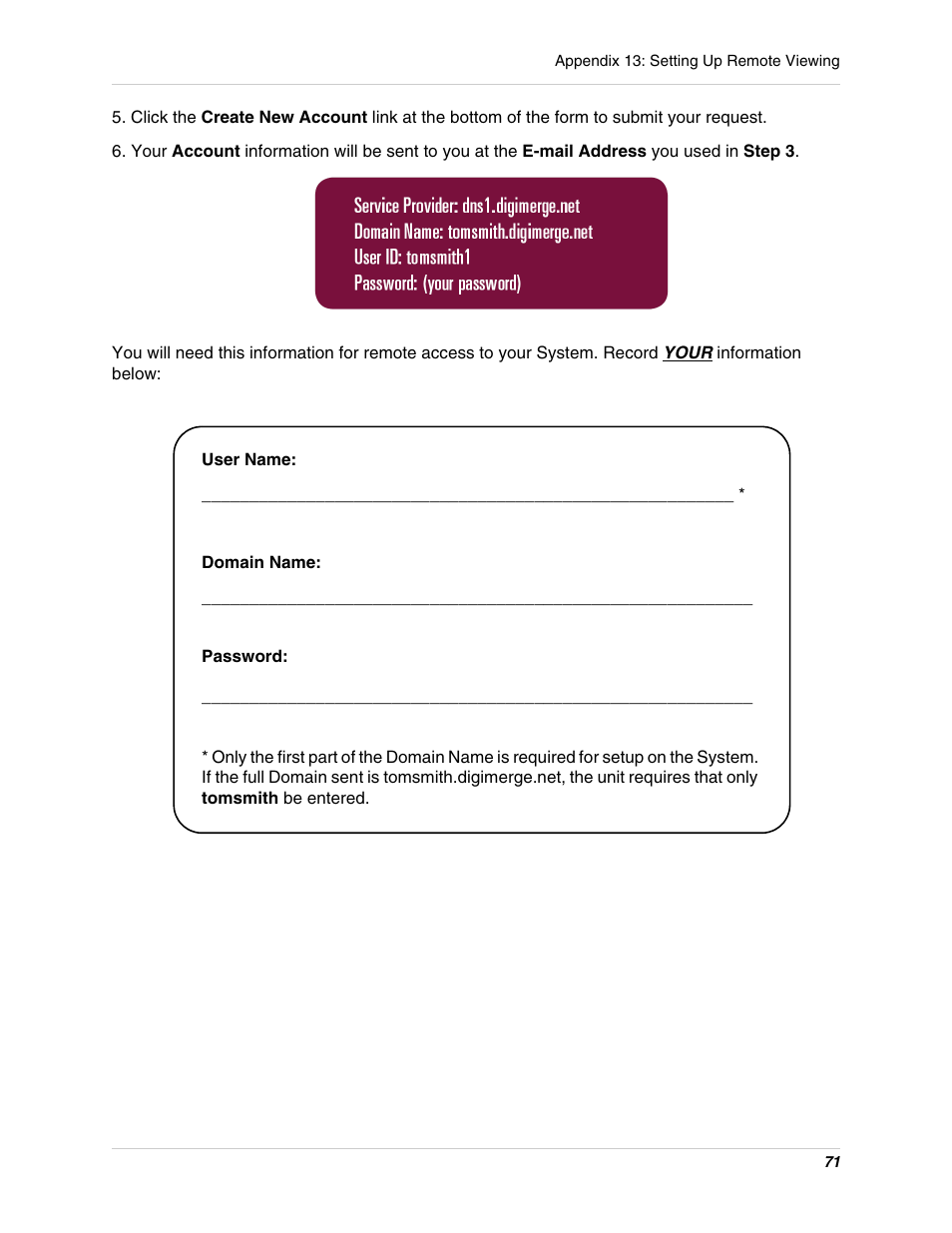 Digimerge DHU104 User Manual | Page 79 / 88