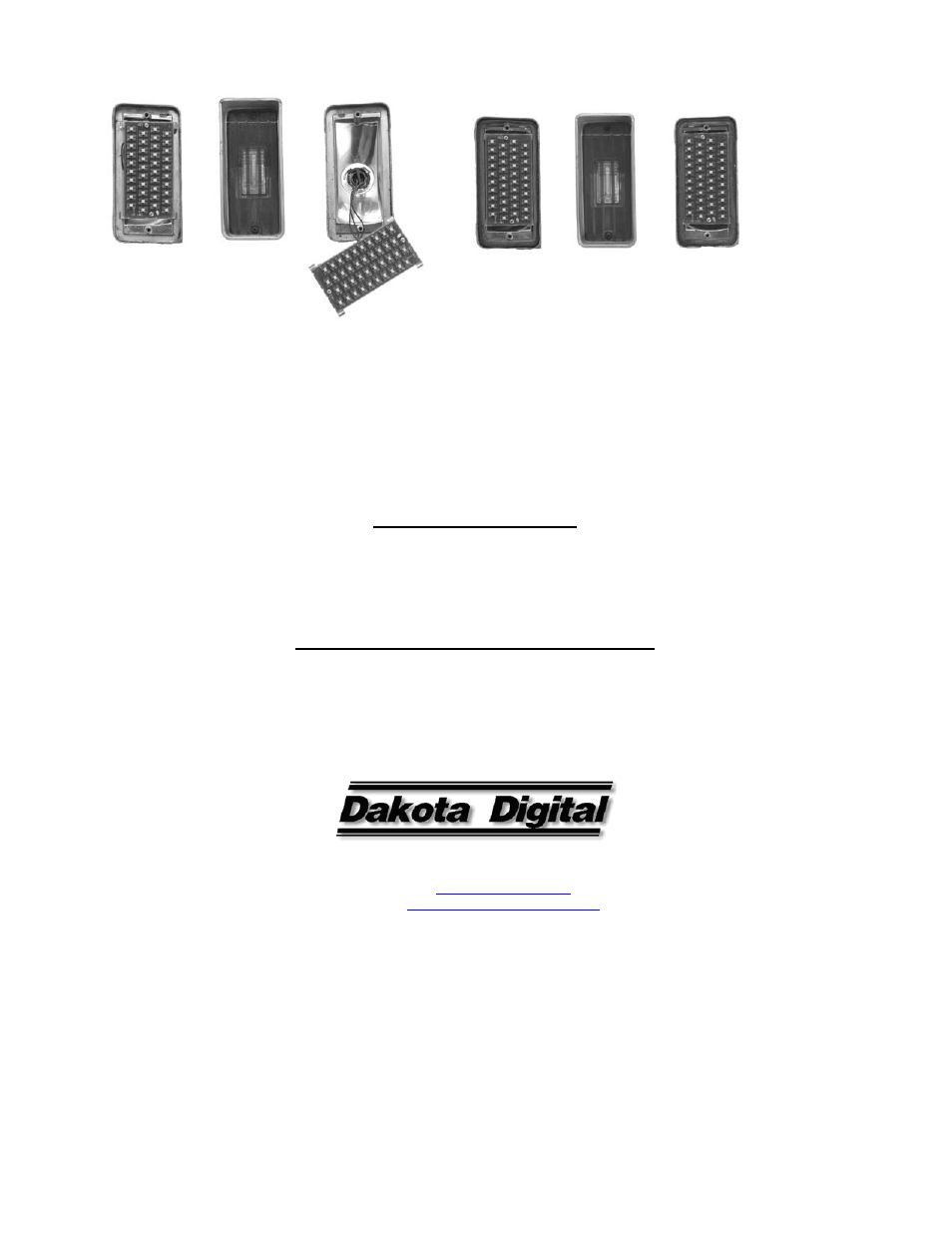 Service and repair, Dakota digital limited lifetime warranty | Dakota Digital LAT-NR271 User Manual | Page 2 / 2