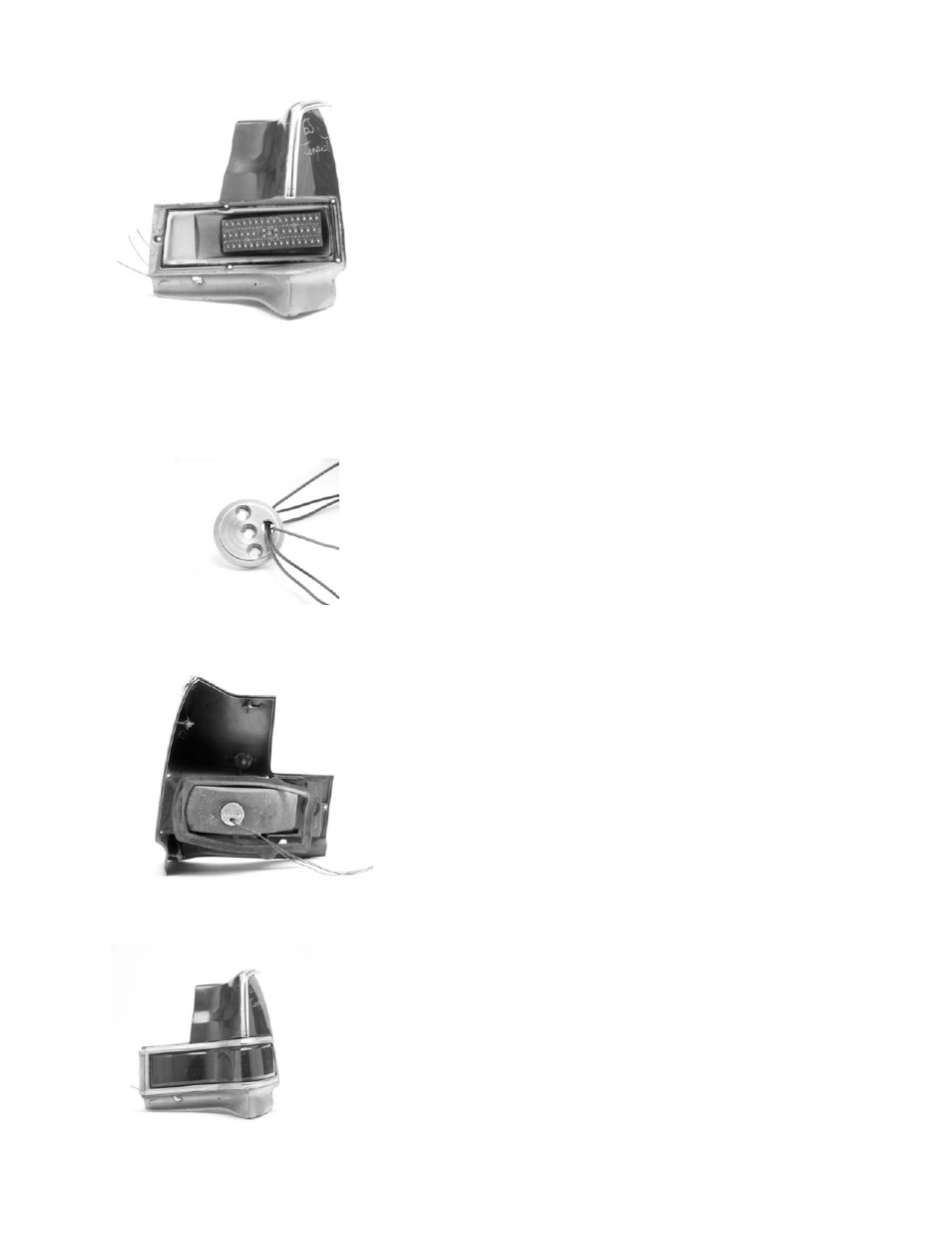 Dakota Digital LED Tail Lights LAT-NR410 User Manual | Page 2 / 3