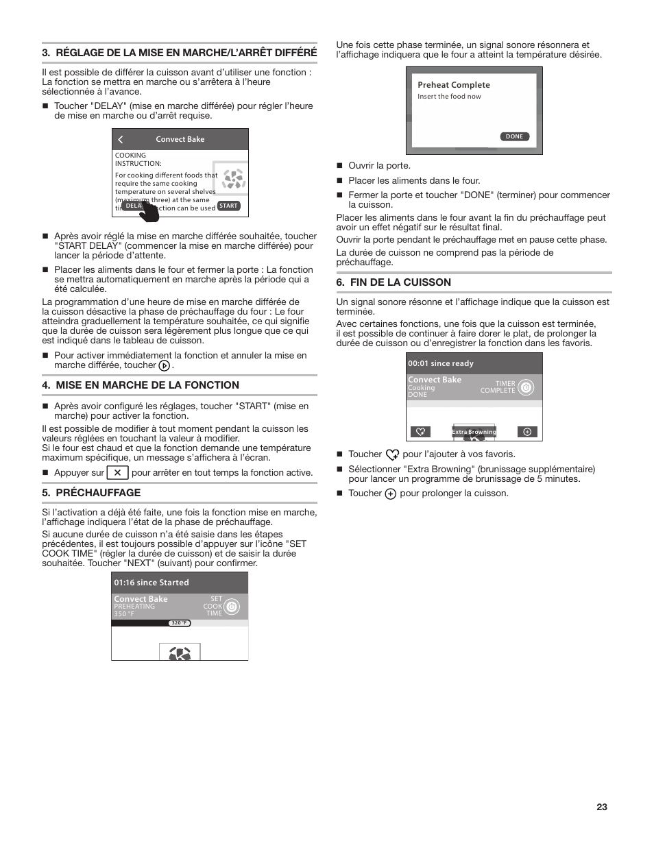 Whirlpool 24 Inch Single Electric Smart Wall Oven Owners Guide User Manual | Page 23 / 40